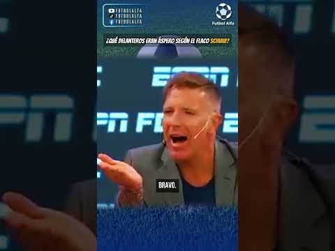 ¿Qué delanteros eran ásperos según el Flaco Schiavi?