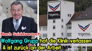 Trigema-Unternehmer Wolfgang Grupp: Er sitzt wieder am Schreibtisch