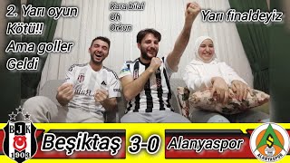 Beşiktaş 3-0 Alanyaspor #tepki #reaction 