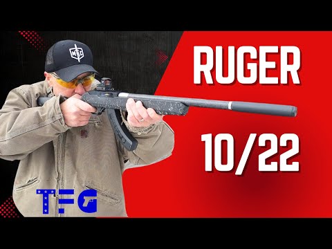 Ruger 10/22 Carbon Fiber "New Rifle, New Range, New Targets" - TheFirearmGuy