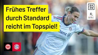 Vorsprung ausgebaut: Eintracht Frankfurt - FC Bayern München | Frauen Bundesliga | DAZN Highlights