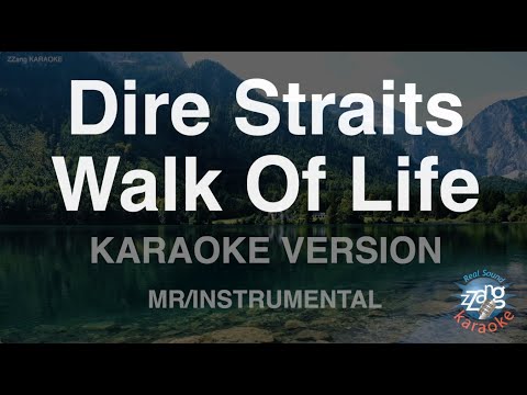 Dire Straits-Walk Of Life (Melody) (Karaoke Version)