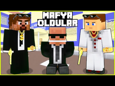 FAKİR VE KEREM KOMİSER MAFYA OLDU, ŞEHRİ KURTARDI! 😎 - Minecraft ZENGİN FAKİR HAYATI