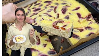 Oma Erna‘s Pudding Zwetschgenkuchen 😍