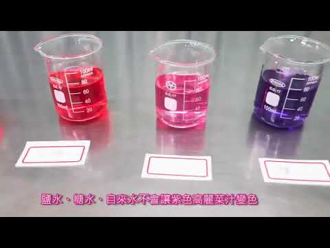 國小自然 檢測水溶液的酸鹼性質 - YouTube