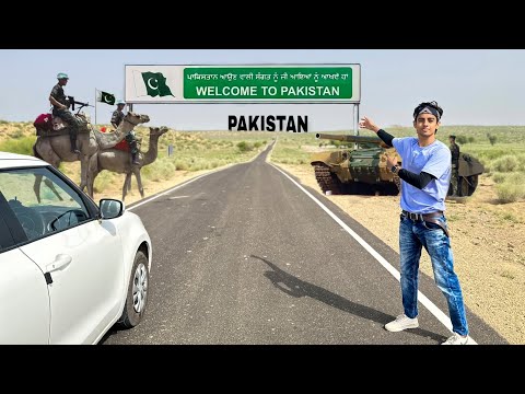 (Day-3) Jaisalmer To Pakistan Border Tour By Car | भारत पाकिस्तान बॉर्डर पर पहुंच गए |Jaisalmer Vlog