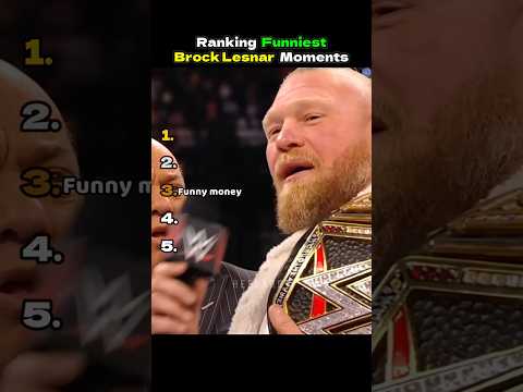 Ranking Funniest Brock Lesnar Moments! ๐