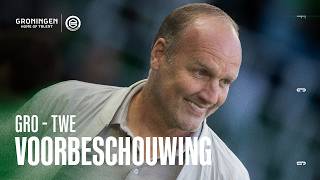 GRO - TWE | ''Verwacht een OPEN WEDSTRIJD”