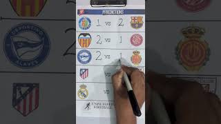 Barcelona to EXTEND Lead?! 😱 La Liga Matchday 32 Predictions! #footballshorts