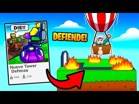 ¡ESTE TOWER DEFENSE es TOTALMENTE DIFERENTE A LOS DEMÁS! Roblox