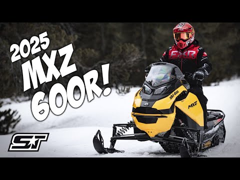 2025 Ski-Doo MXZ Adrenaline 600R Detailed Snowmobile Overview