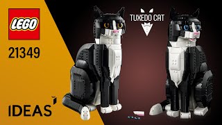 LEGO® Ideas Tuxedo Cat (21349)[1710 pcs] Review @TopBrickBuilderReviews