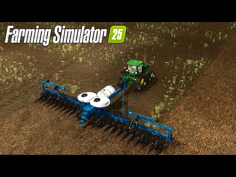 $20 Million Bank and 4k Cows Challenge US Flatlands #9 | FS 25 | Farming Simulator 25 Time Lapse |