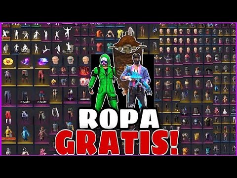 😱¡¡LA MEJOR APP PARA TENER TODAS LAS ROPAS *GRATIS* en FREE FIRE 2023 🤫 |MADARA JUNIOR #freefire