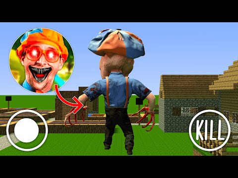 What if I Become SCARY BLIPPI in Minecraft! - Garry's Mod