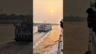 গোধূলি বেলায় কর্ণফুলী ৯ লঞ্চকে ধাওয়া করছে কুয়াকাটা ২ 🔥