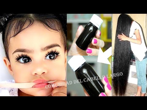 PARA TI PARA TU HIJA CABELLOS Y PESTAÑAS LARGAS APLICANDOTE ESTO 3 DÍAS A LA SEMANAS‼👌🤩