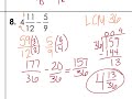 Exploring Adding and Subtracting Rational Expressions