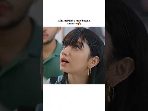 Aina Asif💘with a new energetic⚡️and intense character🔥 || Jurwaa || #ainaasif || #newdrama || #humtv