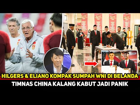 BUAT STY FULLSENYUM! PSSI kirim Menkunham ke Belanda demi Sumpah WNI~Mees & Eliano buat China Panik