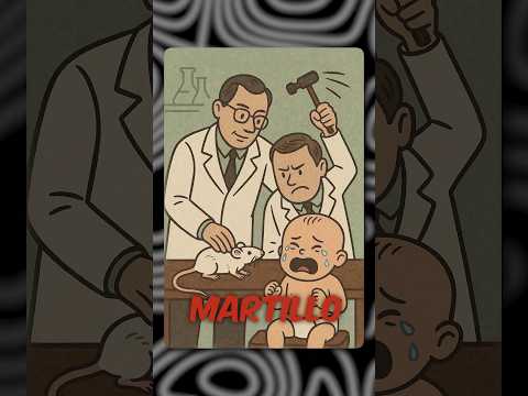 El experimento del pequeño Albert: cómo se creó el miedo 💀 #shorts