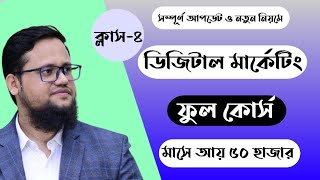 Digital Marketing Full Course Bangla | Class-4 | How to Create a free Shopify Website 2025