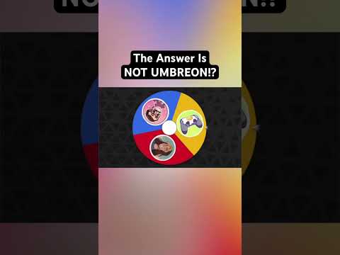 The Answer Is NOT UMBREON!? #pokemon #funny #pokemoncommunity