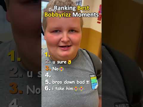 Ranking best Bobbyrizz Moments! #shorts #memes #funny #rizz #school