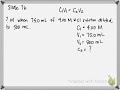 Dilution and Molarity Concepts