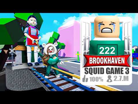 HO CREATO BROOKHAVEN SQUID GAME 3 SU ROBLOX!