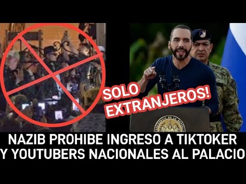 Bukele ordena expulsion de youtuber y tiktokers nacionales del centro de san salvador