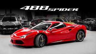 Ferrari 488 Spider ทำการลอกฟิล์มใสกันรอยพร้อมติดตั้ง Spray Guard ฟิล์มกันรอยระบบพ่น