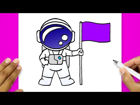 How To Draw An Astronaut | Astronaut Drawing Easy