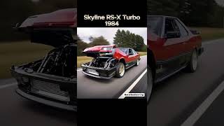 evalution of skyline #gtr #nissan #racing