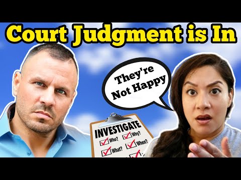 THE COURT JUDGMENT IS IN & THEY ARE NOT HAPPY
