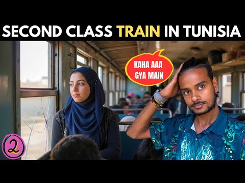 Crazy & Shocking Train Ride in Tunisia 🇹🇳
