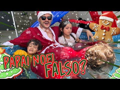 PAPAI NOEL FALSIFICADO na minha casa