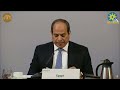 كلمة الرئيس عبد الفتاح السيسي في افتتاح الجلسة رفيعة المستوى لحوار بطرسبيرج