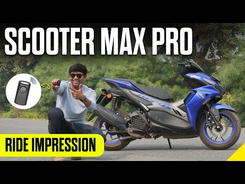 2024 Yamaha Aerox 155 Detailed Review | First impression & impression after 250 Km | Times Drive