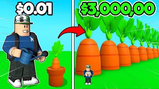 Aku Baru Main Grow A Garden Dah Jadi Kaya Sangat! (Roblox Malaysia)