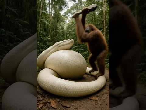 Miraculous Reunion of a Mother and Baby Orangutan