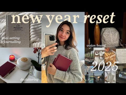 2025 RESET ⭐️ prepare with me a new year