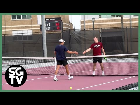 Gamecock Men's Tennis vs. Citadel | Feb. 28, 2024