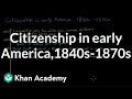 Citizenship and Voting Rights in U.S. History
