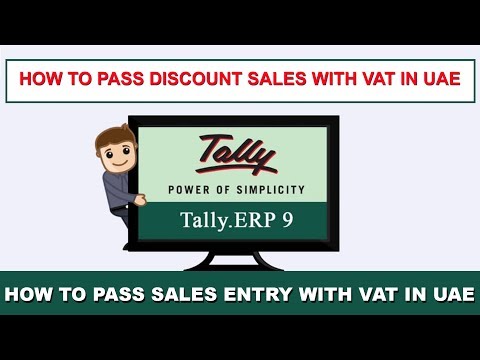 vat entry in tally erp 9 with example