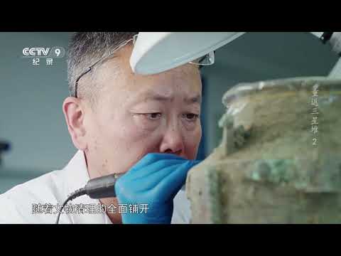 沉睡三千年 一醒惊天下！青铜凤鸟柱头是出土于三星堆8号坑的一件神奇文物《重返三星堆》EP02【CCTV纪录】