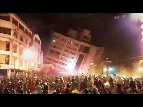 A magnitude 6.4 earthquake rocks Taiwan and China!