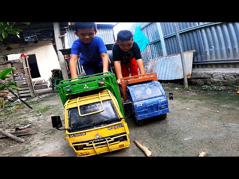 JUAN DAN NICHO MANCING IKAN MENGGUNAKAN MOBIL MOBILAN TRUK KAYU