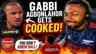 GABBI AGBONLAHOR GOT ABSOLUTELY COOKED BY THIS ARSENAL FAN! 😭🔥