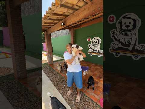 PASSEI O DIA SENDO CUIDADOR DE CACHORRO / Space Dog